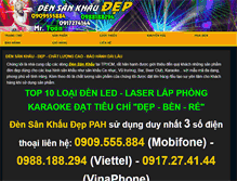 Tablet Screenshot of densankhaudep.com